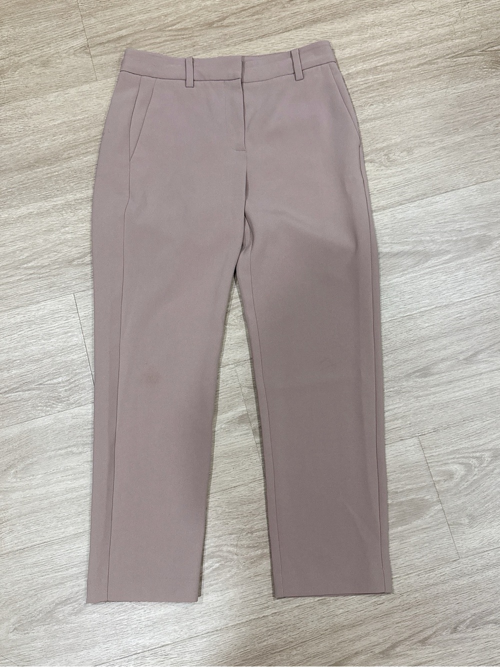Babaton Dusty Rose Straight Leg Pants